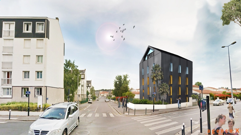Le centre de santé participatif se situera au 2 rue de la Jalotterie à Nantes. © agence*K