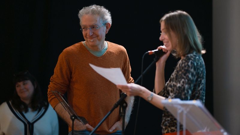 La chanteuse et compositrice Lise Prat-Cherhal, marraine de cette édition, a mis en paroles et en musique le poème de Simon Martin-Cargas. Une chanson interprétée lors de la cérémonie de remise des prix le jeudi 14 novembre © Aéline Lluvi.