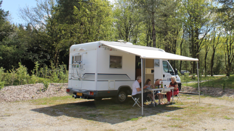 Une nouvelle aire pour les camping-cars vient d’être livrée sur la commune de Bouaye (crédit : Ville de Bouaye).