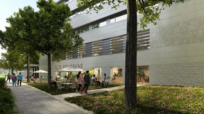 Le futur Café de la Cité pourrait ouvrir dès l'été 2022 (© DR).