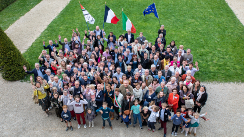 140 descendants d’Italiens du Piémont se sont retrouvés à Nantes à l’instigation de l’association Raduno Postuese © Céline Jacq pour Nantes Métropole.