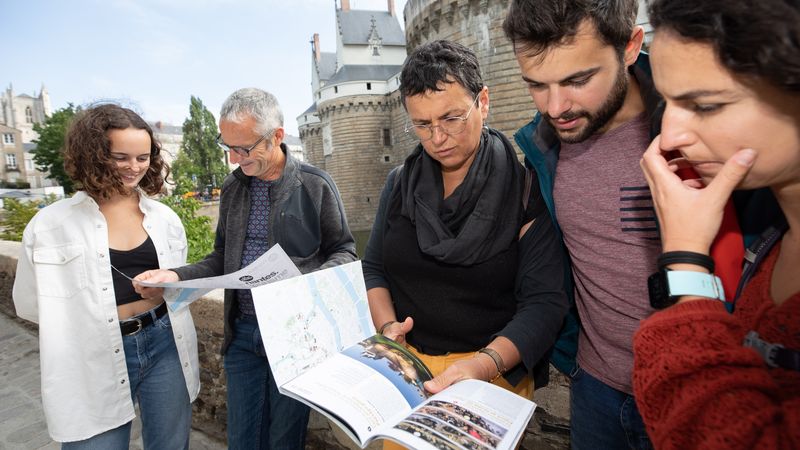Parmi les lieux du parcours nantais plébiscités en 2021, le château avec 400 000 visites, un chiffre équivalent à celui de 2019 (photo © Ludovic Failler).