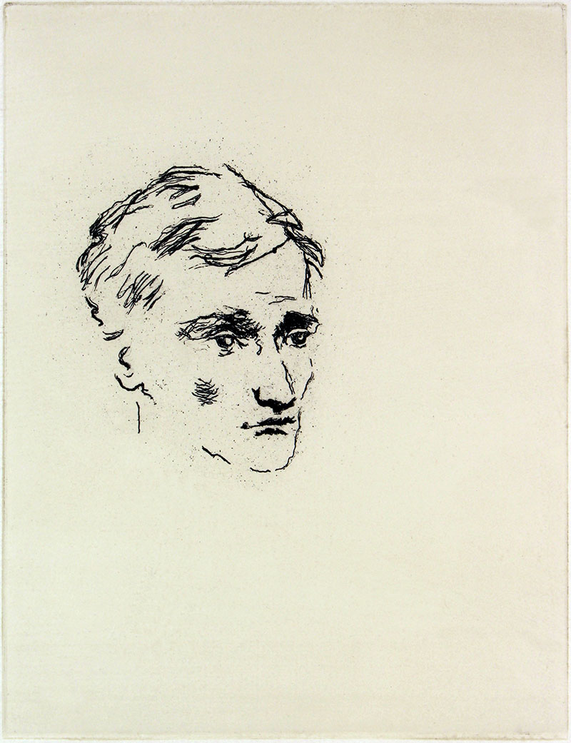 Balthus, « Portrait d'Antonin Artaud » (© Harumi Klossowska de Rola)