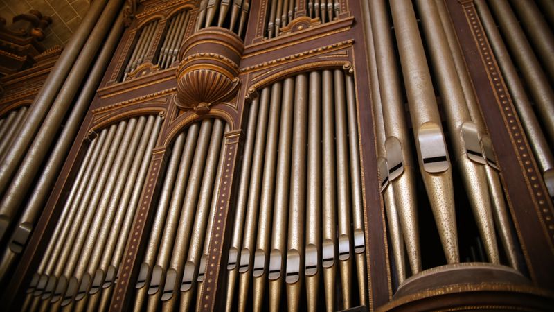 Les restaurateurs ont procédé à une première mise en sécurité de l’orgue, classé au titre des monuments historiques. « Une importante restauration sera faite ultérieurement », explique Didier Bernardeau.