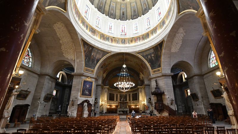 Construite entre 1846 et 1858 sur un plan en croix grecque, l’église est inscrite au titre des Monuments historiques depuis 1975, et son orgue classé depuis 2014 (photos © Rodolphe Delaroque).
