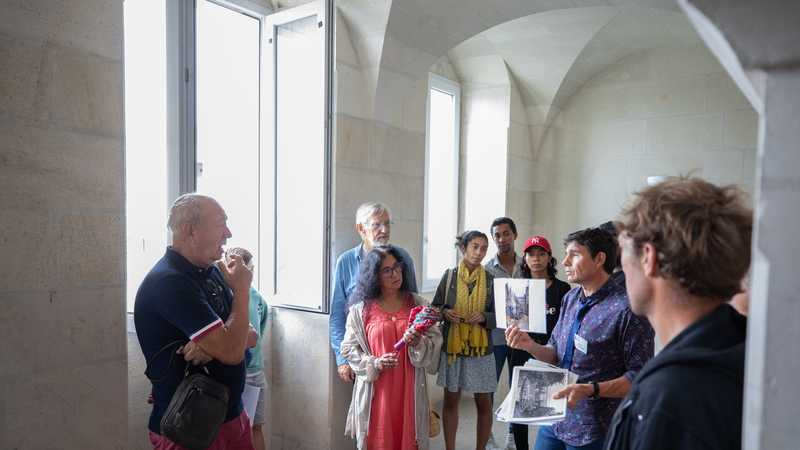 Visite au lycée Livet lors des JEP 2023 © Ludovic Failler.