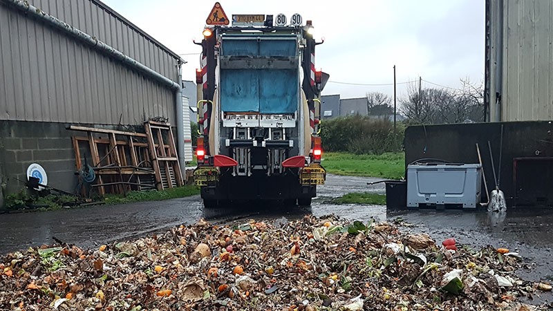 Les déchets organiques collectés à Nantes Nord sont valorisés ensuite par Compost’in situ, à Treillières.