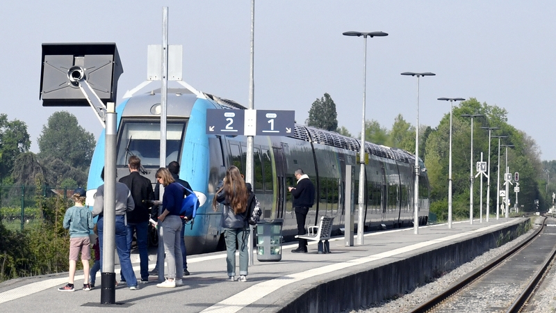 La gare de Bouaye, desservie par le TER. Avec le Contrat de mobilité, Nantes Métropole souhaite offrir à terme aux habitantes et habitants une solution de mobilité globale ©b Rodolphe Delaroque.