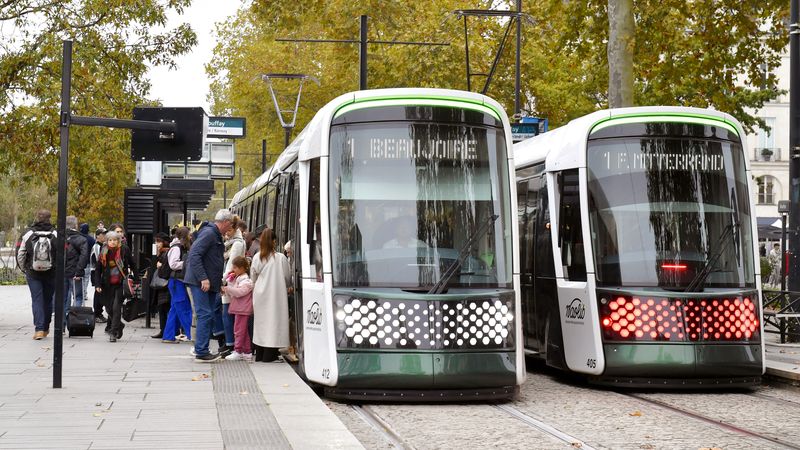 Les nouvelles rames Citadis peuvent accueillir chacune 300 passagers, avec un confort accru © Rodolphe Delaroque.