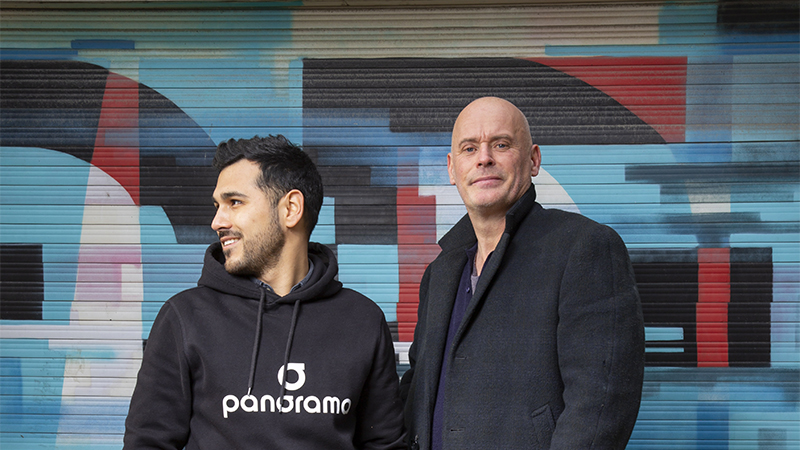 Avec son associé Stéphane Raud (à droite), William Lambert a lancé Panorama au printemps 2020