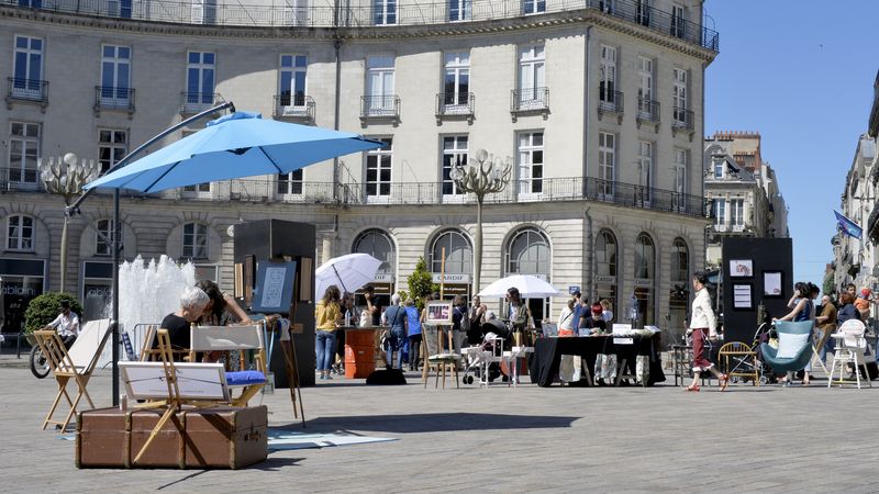 Nantes à cœur est de retour samedi 12 juin. Pour cette 5e édition, quatre marchés sont organisés sur les principales places du centre-ville de Nantes.