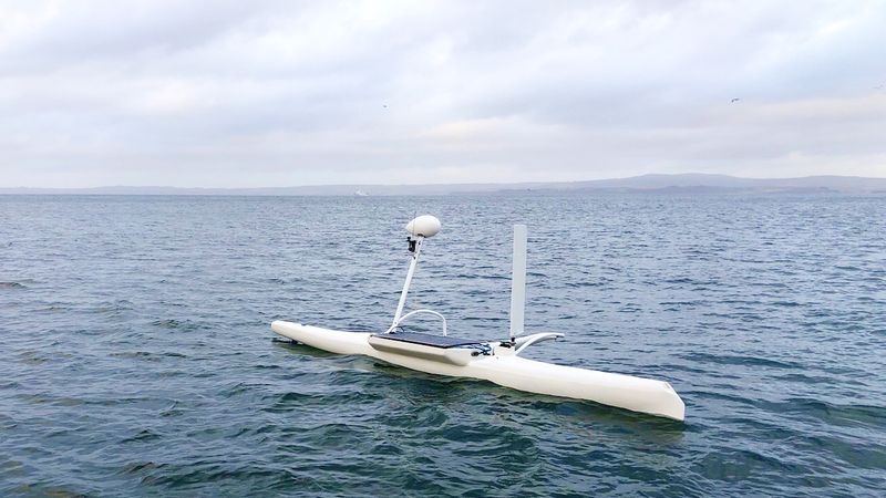 Le drone marin de Sphyrna Odyssey. © Sphyrna