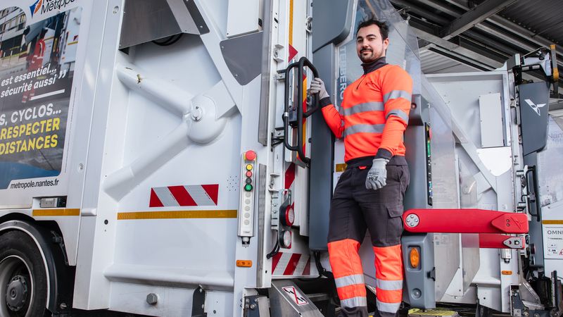 [Nantes recrute] Découvrez le métier de Clément, ripeur