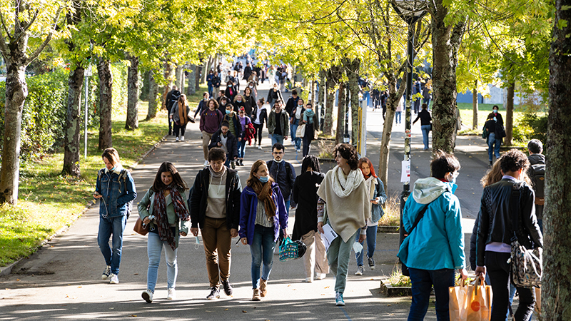 Les 61 000 étudiants de la métropole ont retrouvé leurs campus cet automne. © Jean-Félix Fayolle pour Nantes Métropole.
