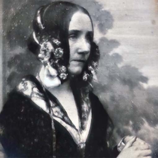 Ada Lovelace ( Photo BNF daguerréotype Antoine Claudet vers 1843)