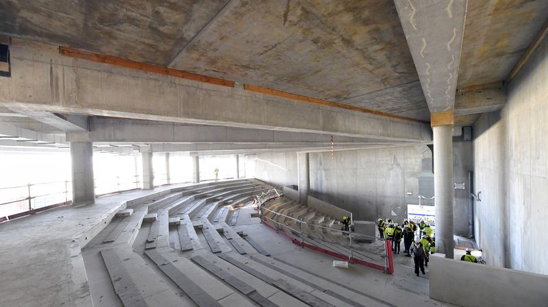 L’Institut de recherche en santé. Financé par Nantes Métropole, l’État et l'Europe, l’amphithéâtre de ce bâtiment dédié à la recherche accueillera formations et conférences. En proximité du nouveau CHU, il permettra de faire toujours plus de lien entre soin, recherche et enseignement.