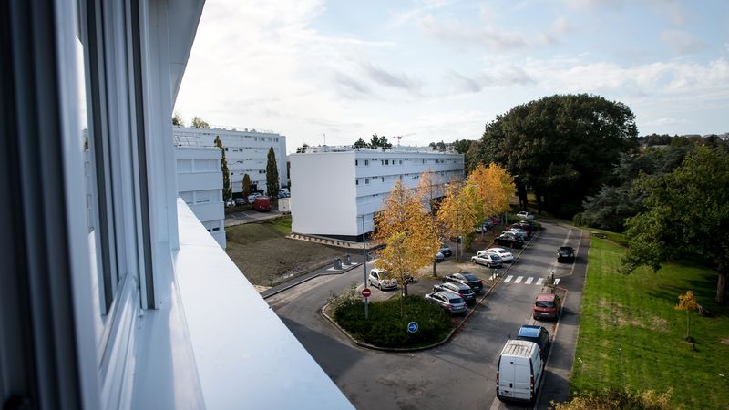 À terme, 485 logements auront été rénovés sur l’ensemble du quartier dans le cadre du projet de renouvellement urbain. © Tim Fox