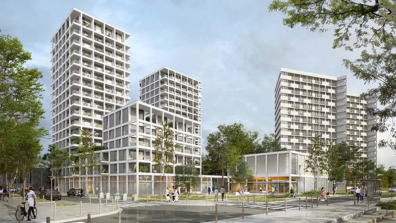 Les premiers ménages éligibles au dispositif emménageront en 2021-2022 sur l’île de Nantes, dans une opération d'Habitat44 située boulevard François-Blancho.