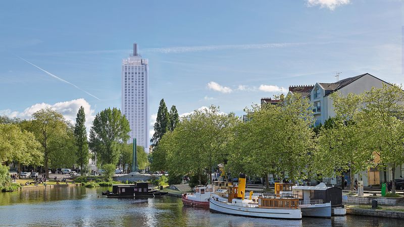 Une tour plus élancée et qui réfléchit la lumière, le parti pris des architectes 