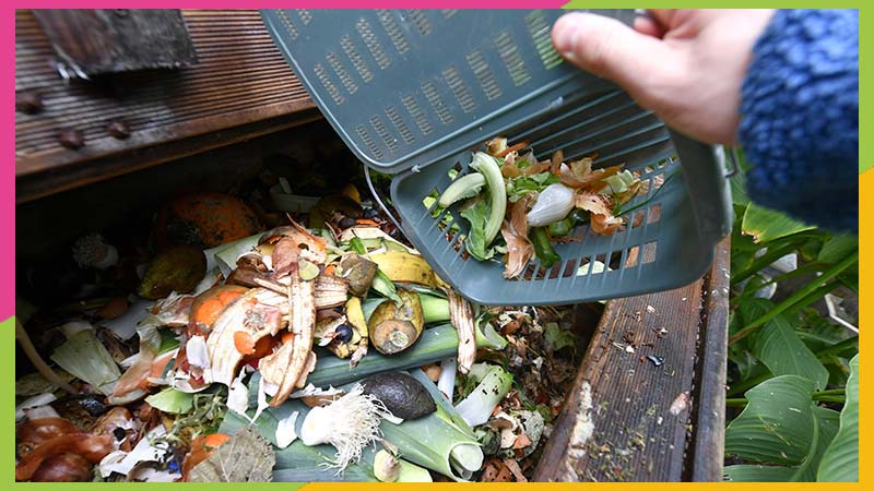 Composteur de jardin, comme ici, lombricomposteur et même collecte dédiée dans la majorité de quartiers nantais : les solutions ne manquent pas pour composter. ©Rodolphe Delaroque