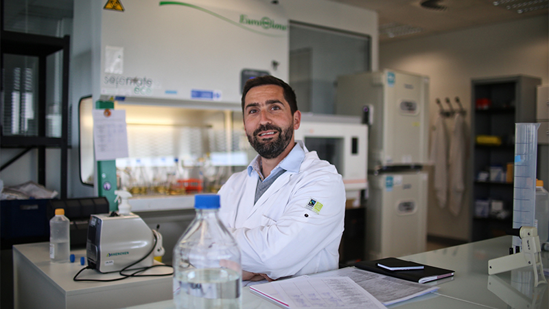 Le chercheur nantais Nicolas Poirier, directeur  scientifique d'OSE Immunotherapeutics. ©Romain Boulanger pour Nantes Métropole
