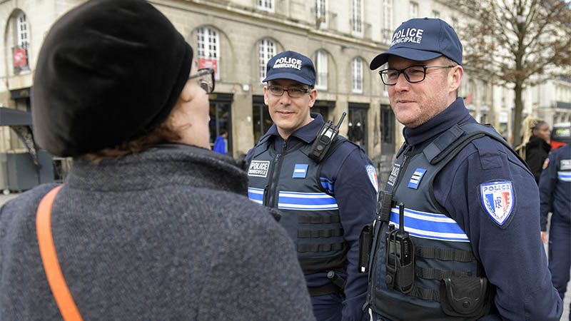 Les policiers municipaux seront au marché de la Bourgeonnière le 18 juin.