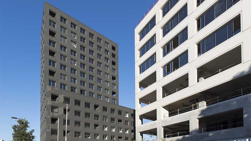 Le projet Polaris sur le site des anciens entrepôts Brossette intègre 37 appartements en location-accession et 28 appartements locatifs sociaux de Nantes Métropole Habitat.