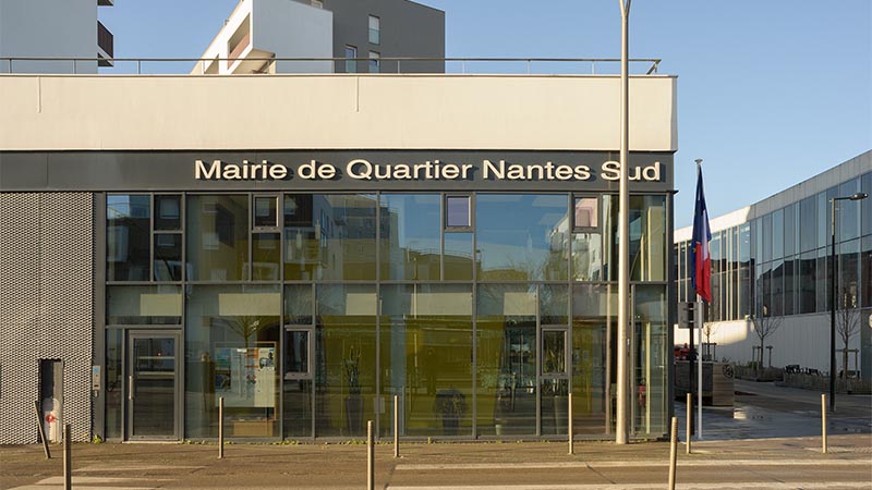 La mairie de quartier de Nantes Sud rouvre ses portes au public.
