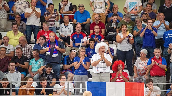 Supporters. Le public – plus de 13 000 personnes – a été au rendez-vous d’une compétition continentale accueillie pour la première fois à Nantes métropole.  Et ils étaient 3 300 fans le samedi, derrière l'équipe de France masculine, lors de la demi-finale face à l'Allemagne, future vainqueur de l'Euro.