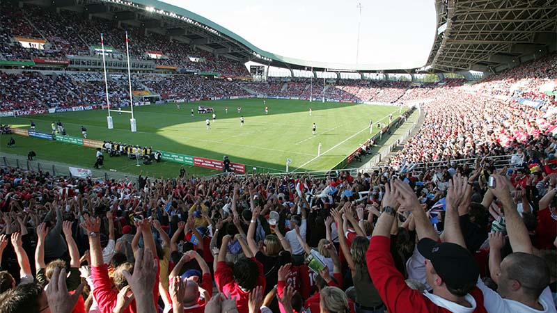 Le stade de la Beaujoire a vibré lors de la Coupe du monde de rugby 2007; ©  : Yves-Marie Quémener;