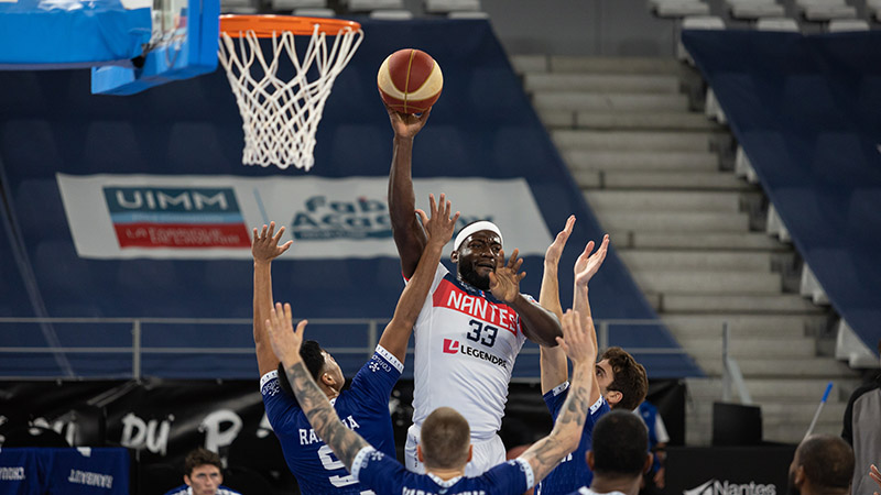 Nantes Basket Hermine a remporté la Leaders Cup en 2020. Crédit : Crédit Grégory Leroy/Nantes Basket Hermine.
