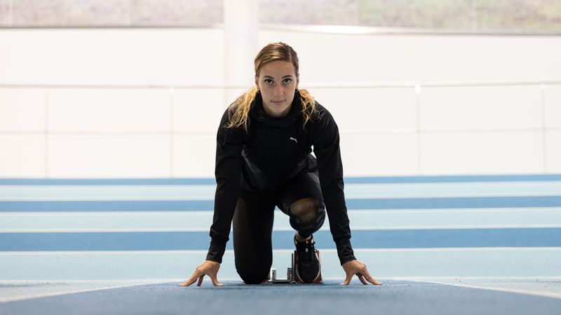 Laura Valette (100 mètres haies) participe à ses premiers Jeux olympiques. © Jean-Félix Fayolle