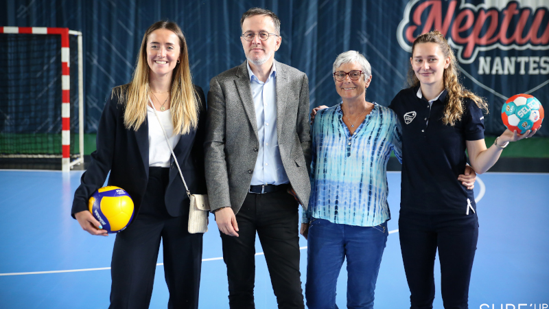 Le VBN a rejoint les Neptunes de Nantes et son ambitieux projet de club féminin omisports professionnel © Denis Valence / Neptunes de Nantes.