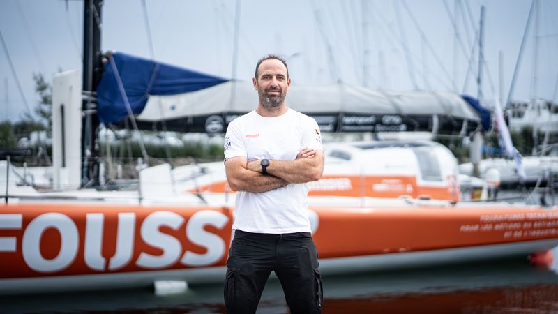 Sébastien Marsset est engagé auprès d'Handicap Agir Ensemble. © Marin Le Roux