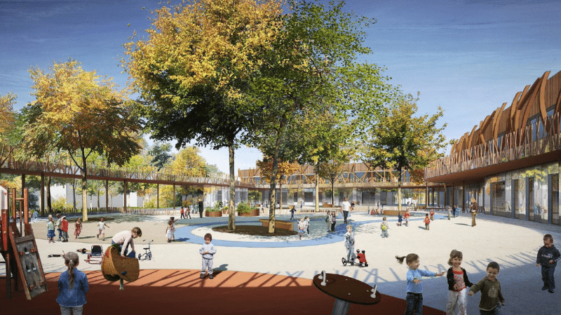 La future école de Doulon-Gohards © Epicura