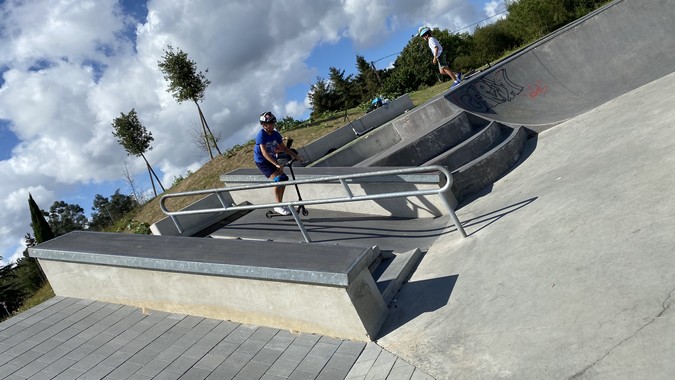 Le nouveau skate park pour profiter des sports de glisse en toute liberté ! © Ville de Sainte-Luce-sur-Loire