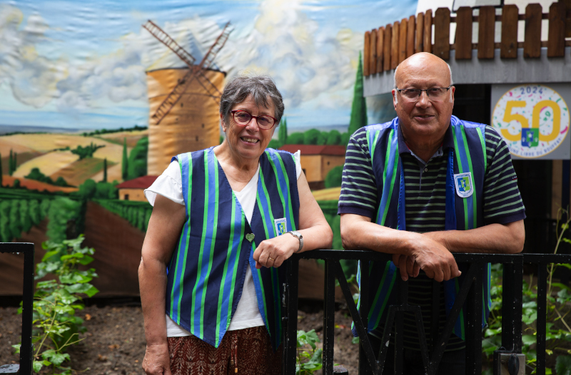 Un week-end de fête pour les 50 ans de la Commune libre du Bouffay avec son gouverneur-maire Michel Tizio © Christiane Blanchard pour Nantes Métropole.