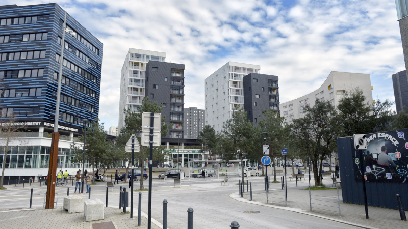 Le quartier Malakoff accueille deux temps forts autour du numérique et de l'emploi © Rodolphe Delaroque / Nantes Métropole