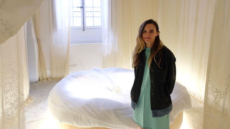 Bianca Bondi, artiste sud-africaine vivant à Paris, a métamorphosé le Temple du goût avec une installation 