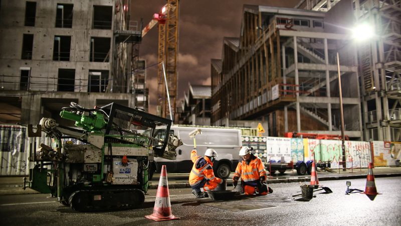 Les travaux programmés jusqu’à la fin 2027 dans le cœur de la métropole impliquent une planification complexe. © Romain Boulanger