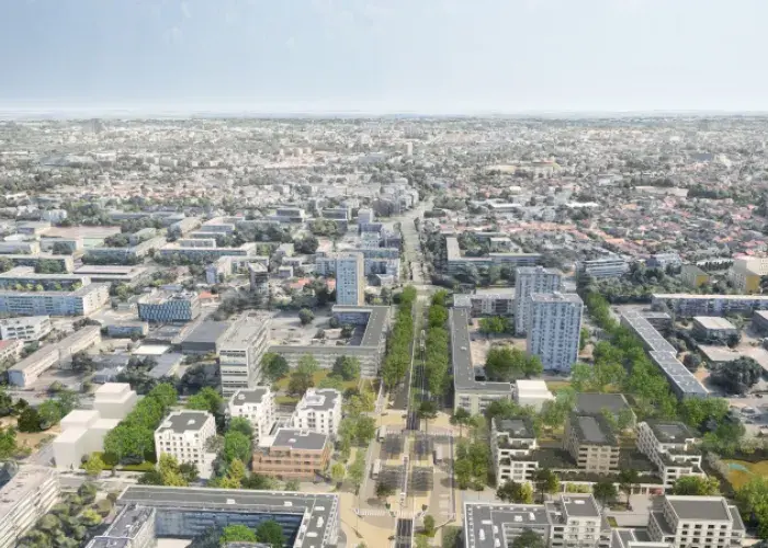 Le secteur Mendès-France à terme.