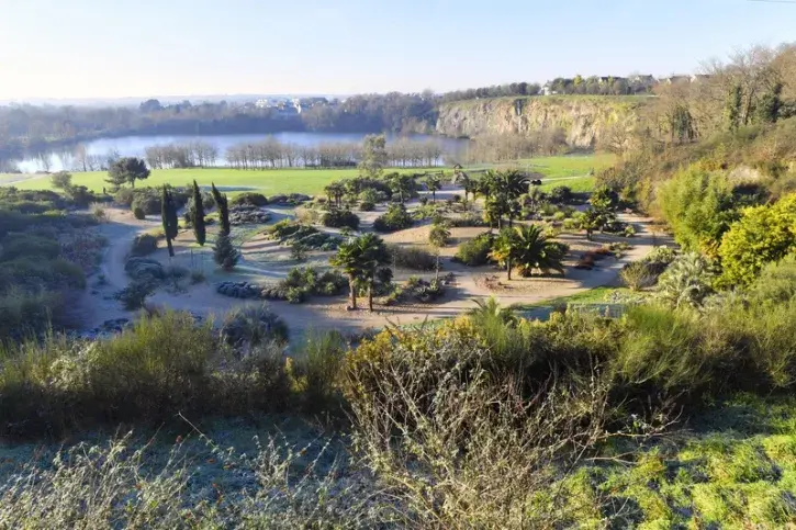 Le jardin méditerranéen du parc de la Carrière à Saint-Herblain 