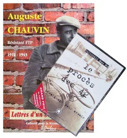 "Auguste Chauvin, résistant FTP. 1910-1943. Lettres d'un héros ordinaire", par le Collectif pour la mémoire des 42 (L'Oribus) est paru en 2003. Tout comme le documentaire sur le procès des "42".