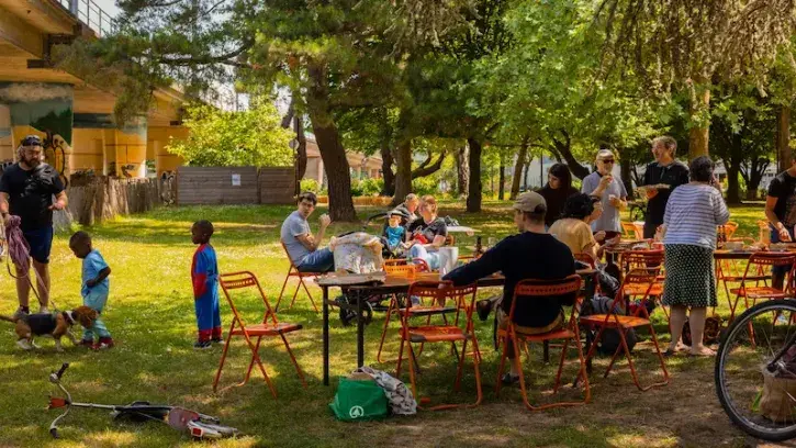 Le square Vertais, l'un des 9 lieux à réinventer saison 2, fait la fête le 13 mai ! © Garance Wester