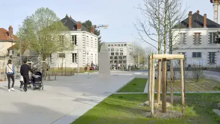 La caserne Mellinet fête sa nouvelle place de quartier samedi 21 septembre 2024, de 9 h à 17 h. © Rodolphe Delaroque