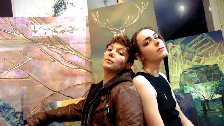 A voir, l'expo Les Portes du Kaléidoscope de Céliane Tanneau et Mazellebulle. © Céliane Tanneau et Marjolaine Pelé