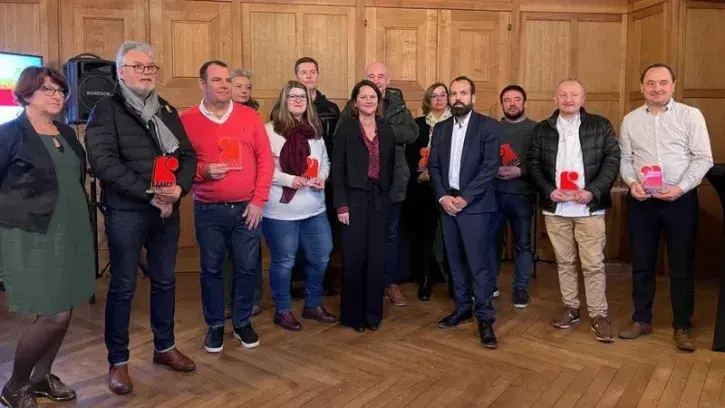 La cérémonie de remise des prix s'est déroulée à l'Hôtel de ville le 17 janvier dernier ©Céline Jacq