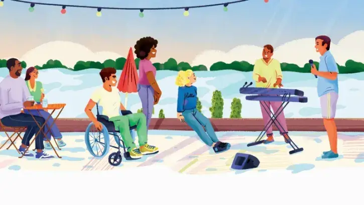 La Sablière à Sainte-Luce-sur-Loire, une guinguette 100% locale. ( Illustration © Maison Bernie)
