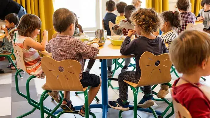 Du 16 au 20 octobre 2023, c'est la semaine du goût dans les écoles nantaises. © Garance Wester pour Nantes Métropole