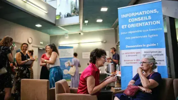 Outre l'information via les agents d'accueil, toutes les autres services de l'espace seniors sont sur rendez-vous ou inscription. © Romain Boulanger pour Nantes Métropole
